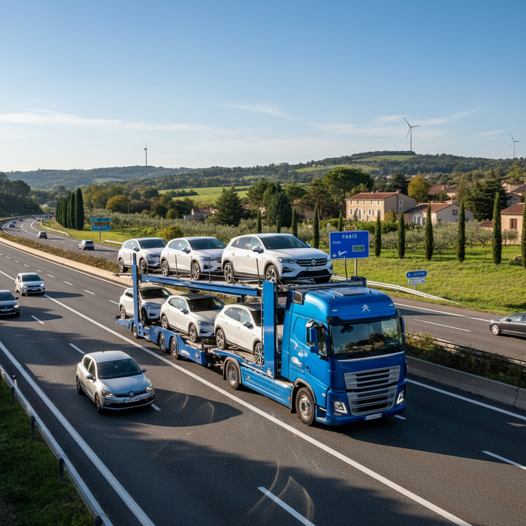 Transport de voiture longue distance : guide complet 2026